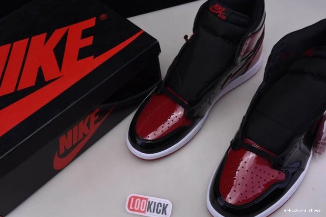 Rep Air OG 555088-063 1 Jordan Bred High Patent 0717